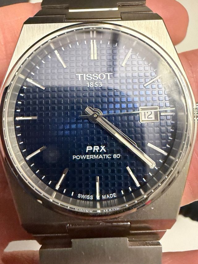 Tissot PRX 40mm Azul Automático Powermatic 80
