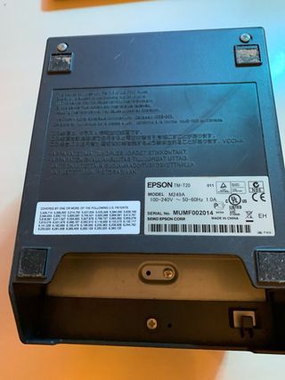 Impresora de Tickets Epson Negra