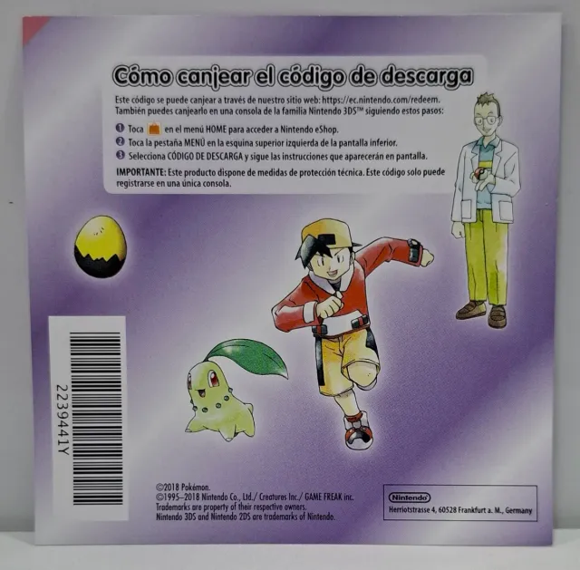 POKEMON - EDICION CRISTAL (3DS) [SOLO CAJA]