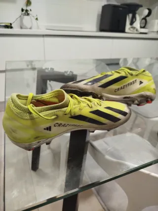Botas fútbol Adidas Crazyfast Talla 37.5