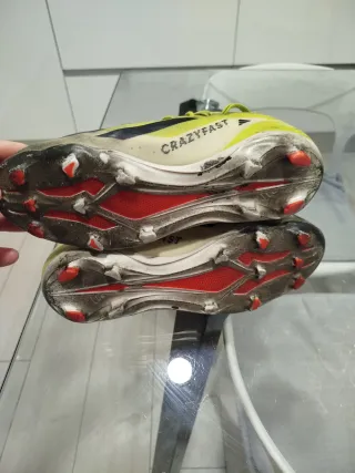 Botas fútbol Adidas Crazyfast Talla 37.5