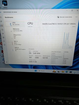 Portátil Lenovo Intel Core i5 10th Gen, 12RAM