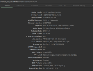 Disco Duro HGST 1TB SATA