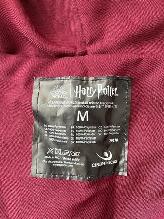 Capa Oficial Harry Potter Gryffindor TallaM