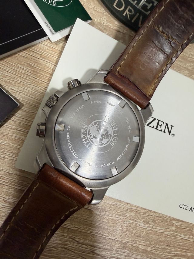 Reloj Citizen Eco-Drive Titanium E812-S030471