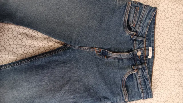 Vaqueros campana azules