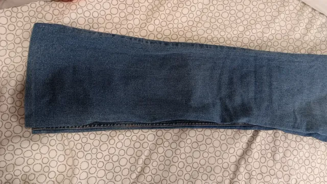 Vaqueros campana azules