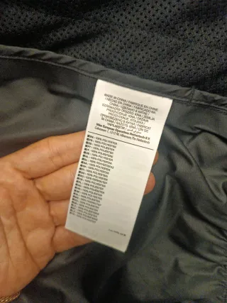 Chaqueta Nike Negra Ligera