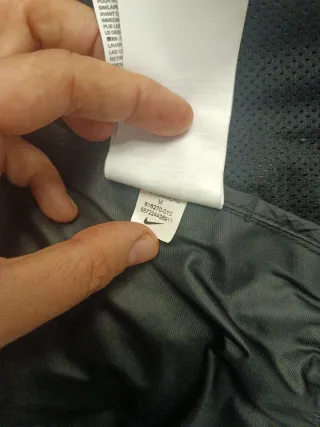 Chaqueta Nike Negra Ligera