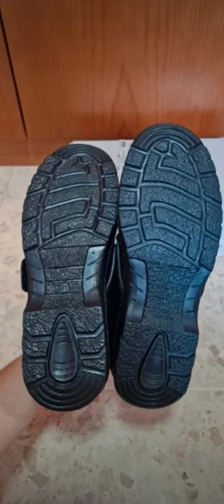 Zapatos de cocina negros