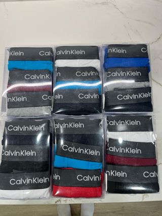 Calzoncillos Calvin Klein Algodón Pack 3 Talla M