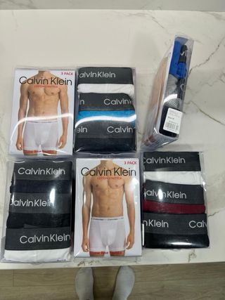 Calzoncillos Calvin Klein Algodón Pack 3 Talla M