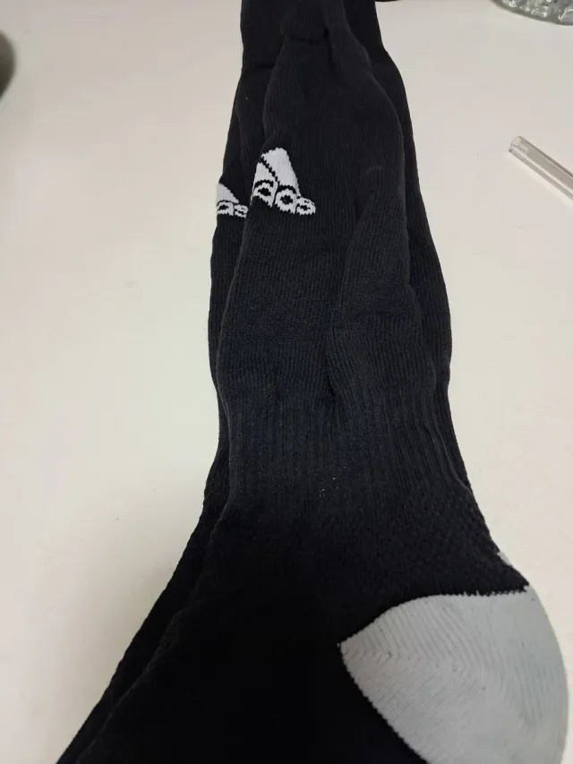 Medias Adidas Talla 42/43 Negro/Gris