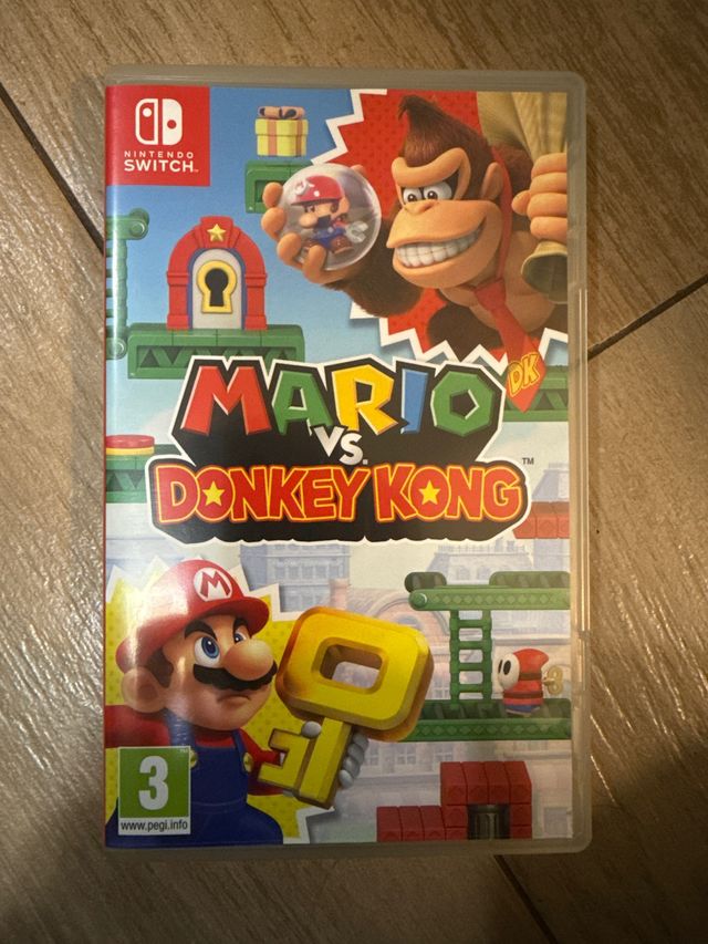 Mario vs Donkey Kong Switch em perfeito estado. Envio disponível.