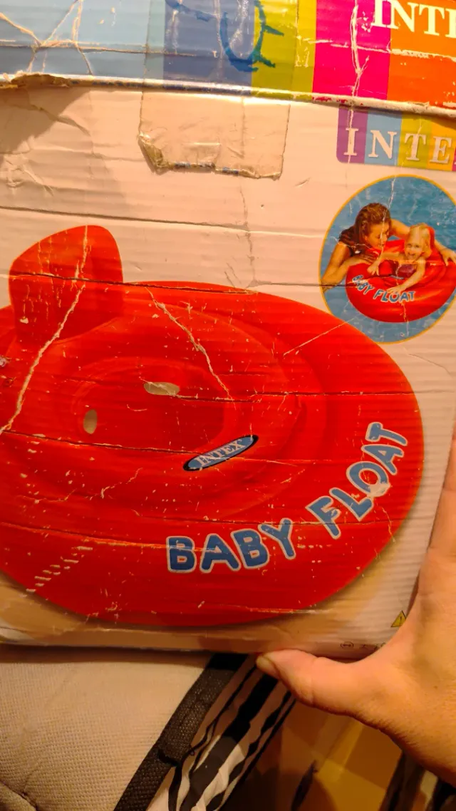 Flotador Bebé Intex Rojo