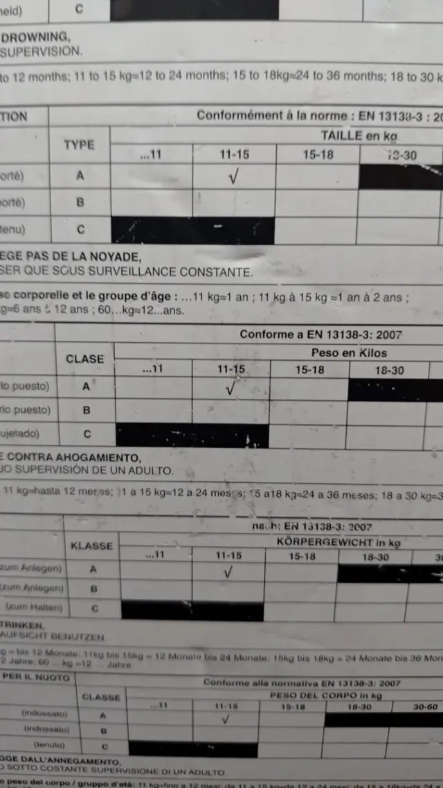 Flotador Bebé Intex Rojo