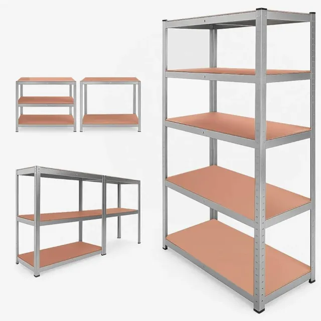 2 Estanterías Metálicas 180x90x40