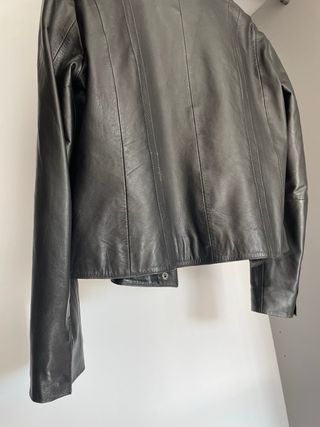 Giacca vera pelle COMBIPEL nera