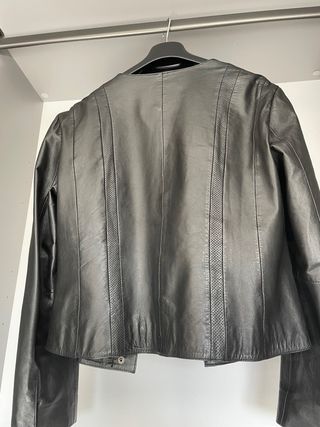 Giacca vera pelle COMBIPEL nera