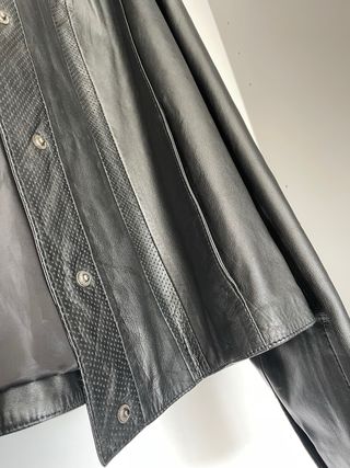 Giacca vera pelle COMBIPEL nera