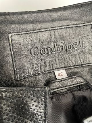 Giacca vera pelle COMBIPEL nera