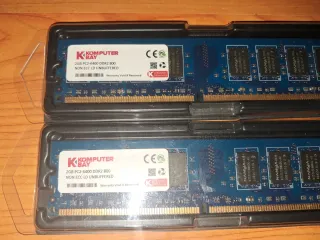 2x 2GB DDR2 800MHz RAM Módulos