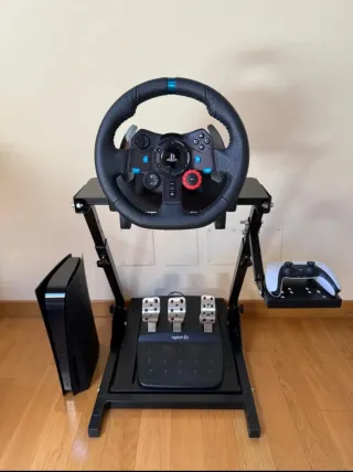 Volante Logitech G29 con soporte y pedales