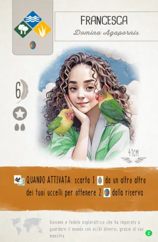 Carte Wingspan personalizzate con foto