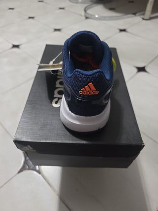 Zapatillas Adidas Azul Naranja