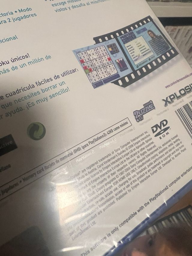 Professore Sudoku PS2 Precintato Raro