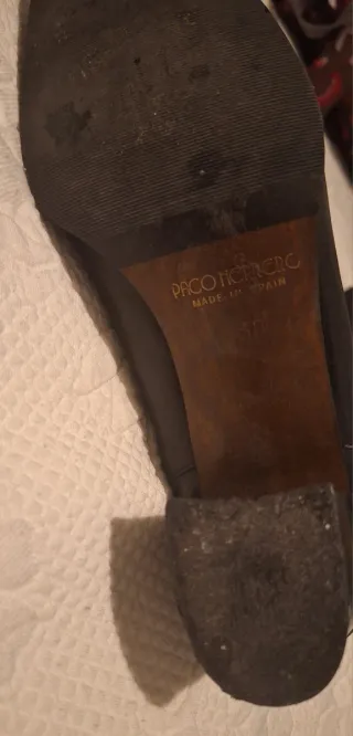 Botas de piel negras mujer