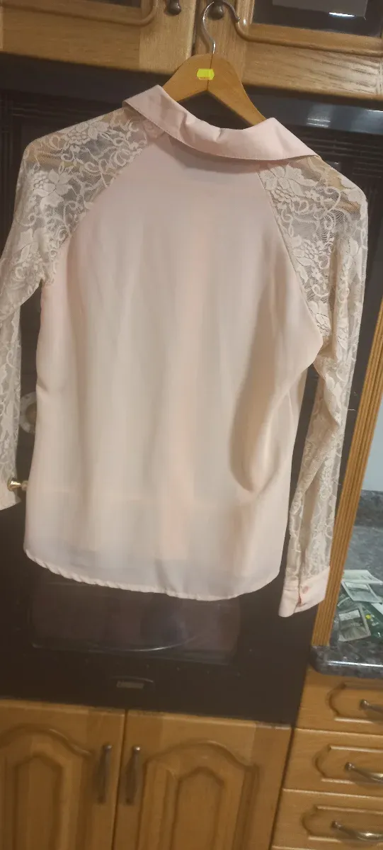 Blusa rosa talla M