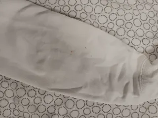 Sudadera Gap Blanca con Logo Rosa