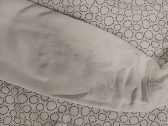 Sudadera Gap Blanca con Logo Rosa