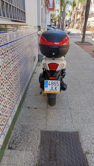 Scooter Hanway Tourer Plata