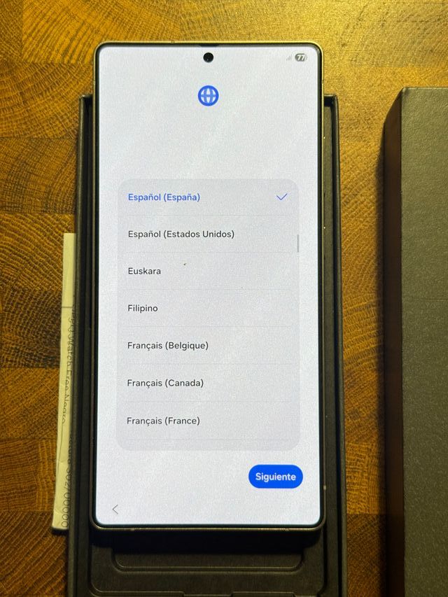 Samsung S25 Ultra 256GB Gris con Garantía