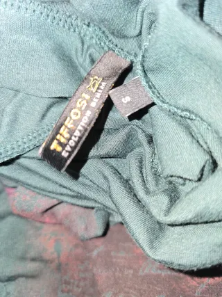 Blusa Tiffosi gola alta com estampa