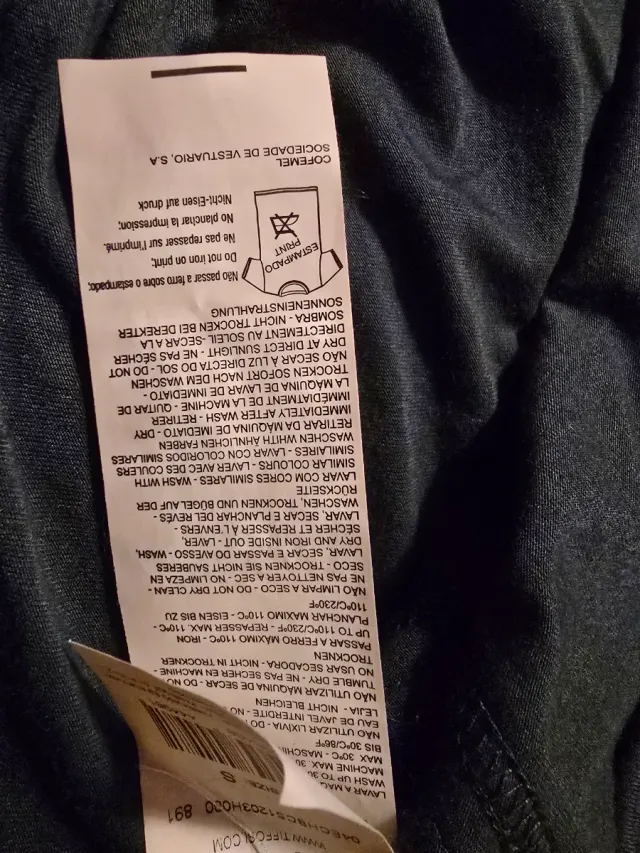 Blusa Tiffosi gola alta com estampa