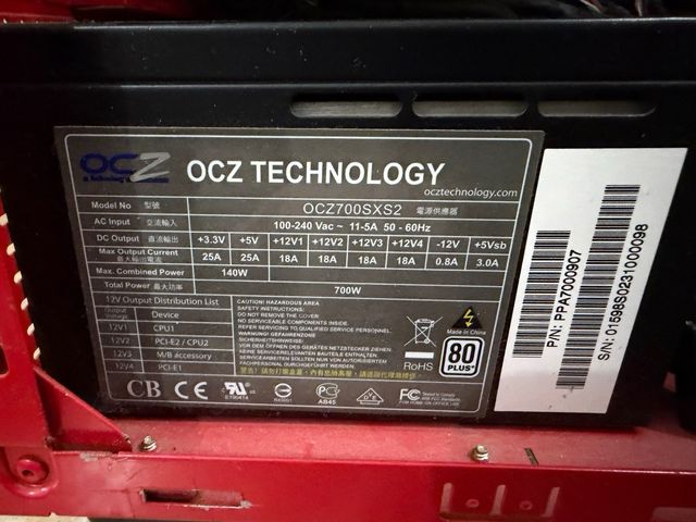 Piezas de Ordenador PC componentes