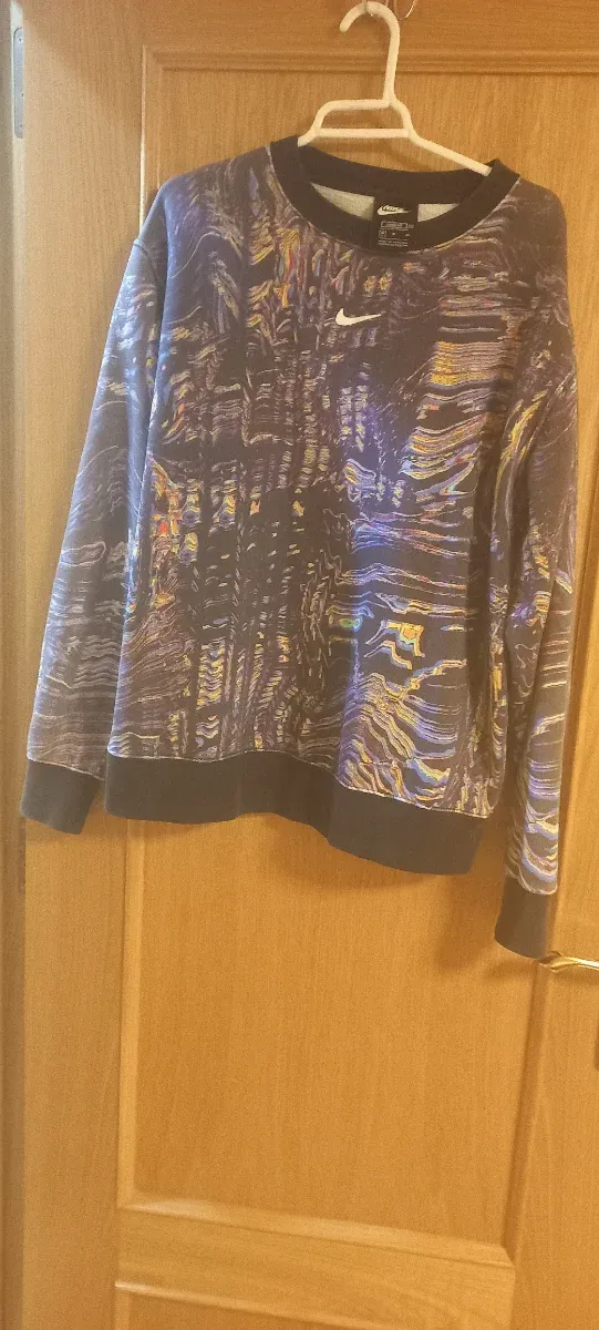 Sudadera Nike Talla L Estampado Abstracto