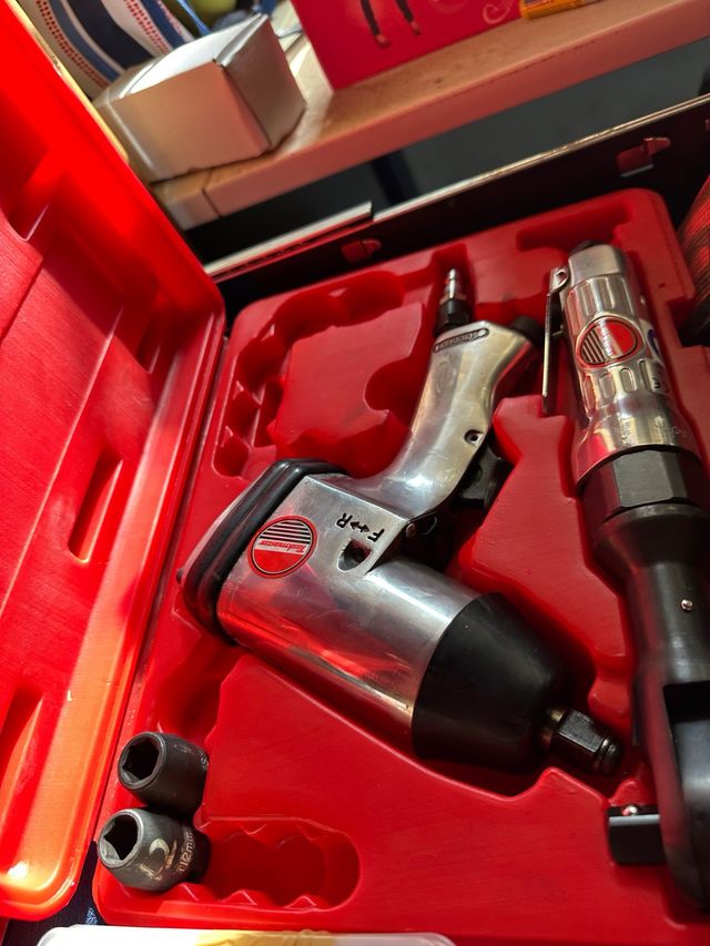 Pistola de impacto neumática