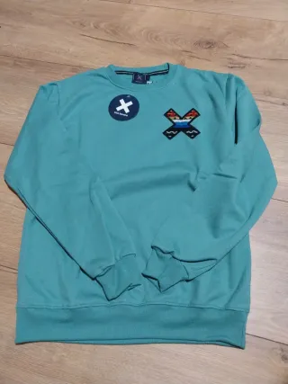 Sudadera Blue Banana verde Talla M