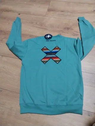 Sudadera Blue Banana verde Talla M