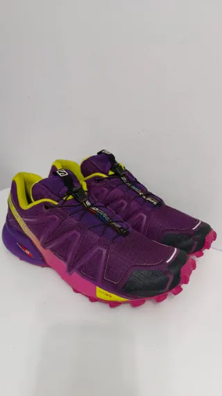 Zapatillas Salomon Trail Running Morado/Rosa