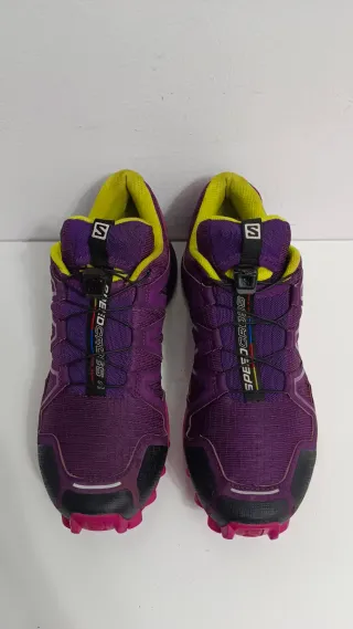 Zapatillas Salomon Trail Running Morado/Rosa