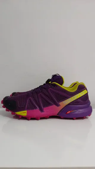Zapatillas Salomon Trail Running Morado/Rosa