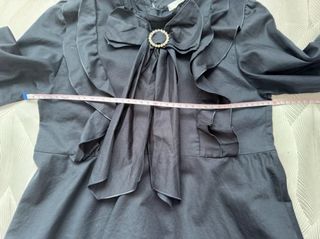 Blusa increíble con volantes y ondas