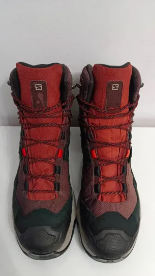 Botas Salomon Trekking Negras/Rojas