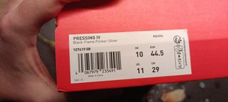 Zapatillas Futsal Puma Pressing IV Talla 44.5