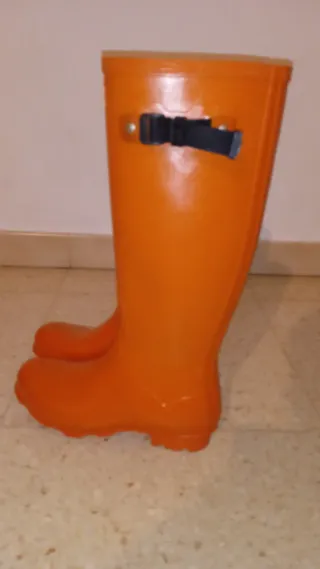 Botas de agua Hunter Naranja Talla 38